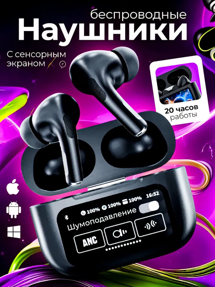 Наушники беспроводные на Андроид и Айфон