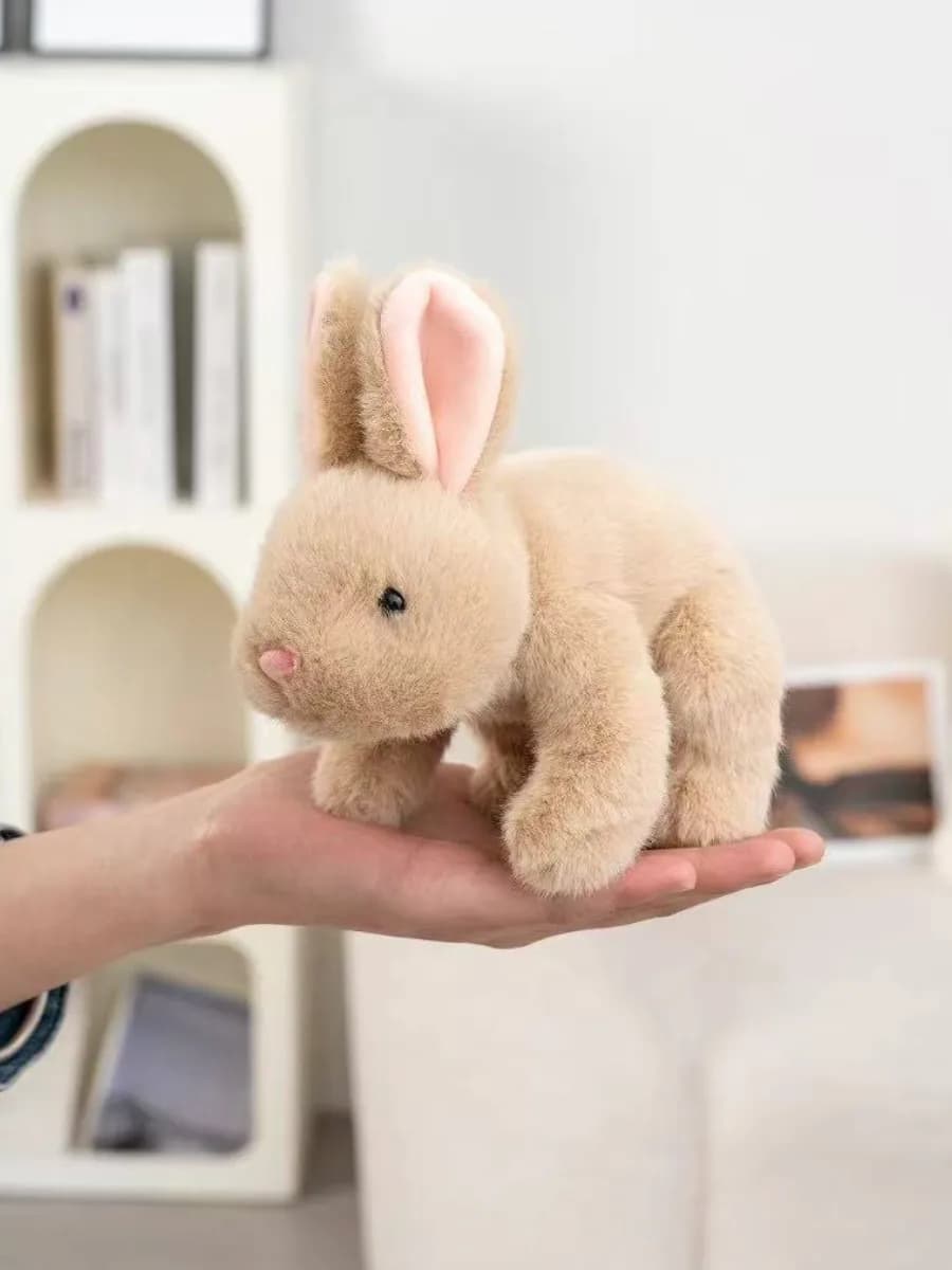 Мягкая игрушка зайка ароматизированная 18 см