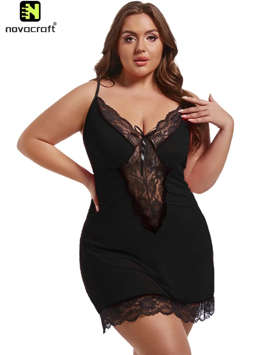 Ночная рубашка-слинг большого размера