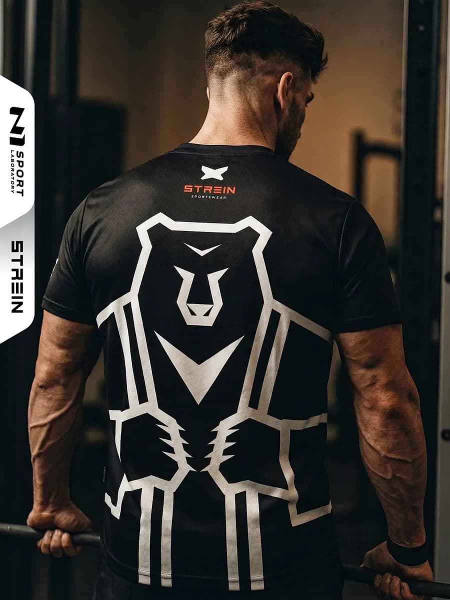 Спортивная футболка для тренировок и фитнеса в зале - фото 1