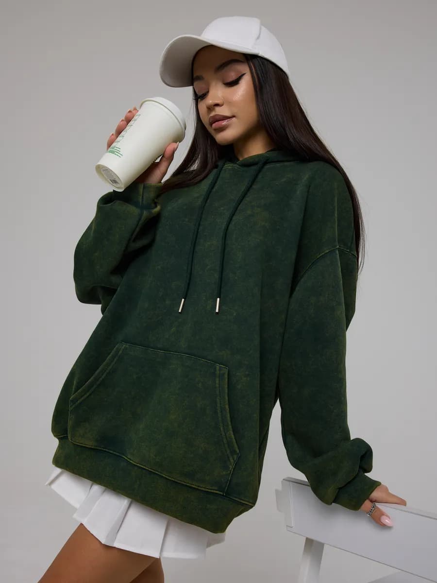Худи варенка оверсайз с капюшоном