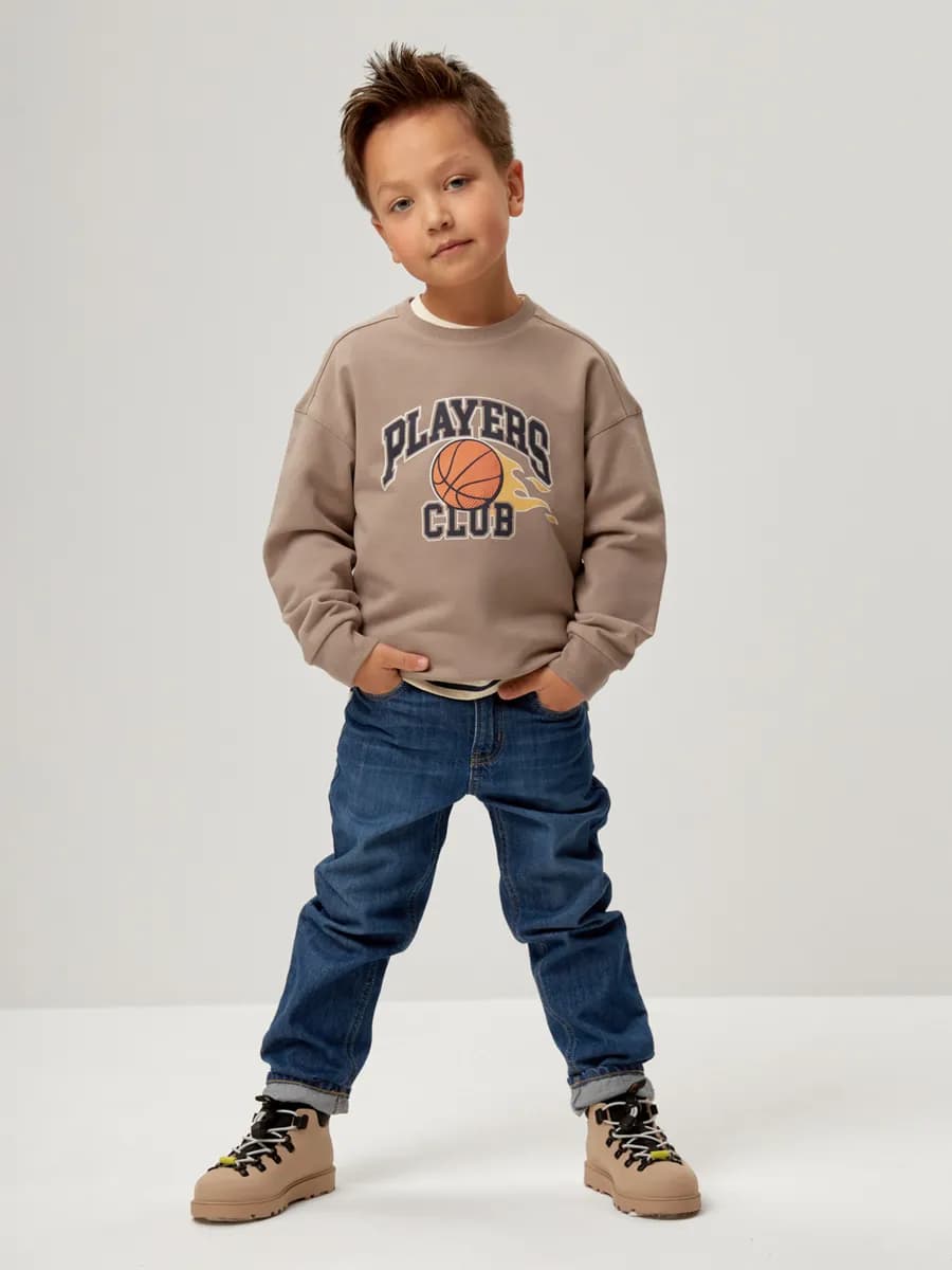 Свитшот для мальчика натурального хлопка