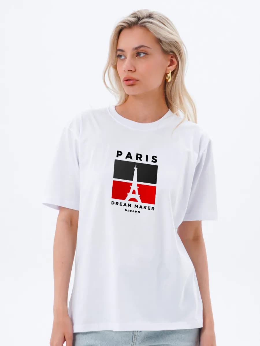 Футболка с принтом - фото 1