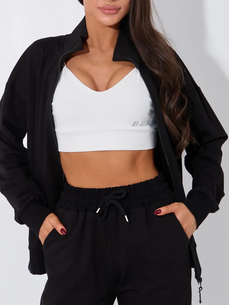 Спортивный костюм с олимпийкой на молнии