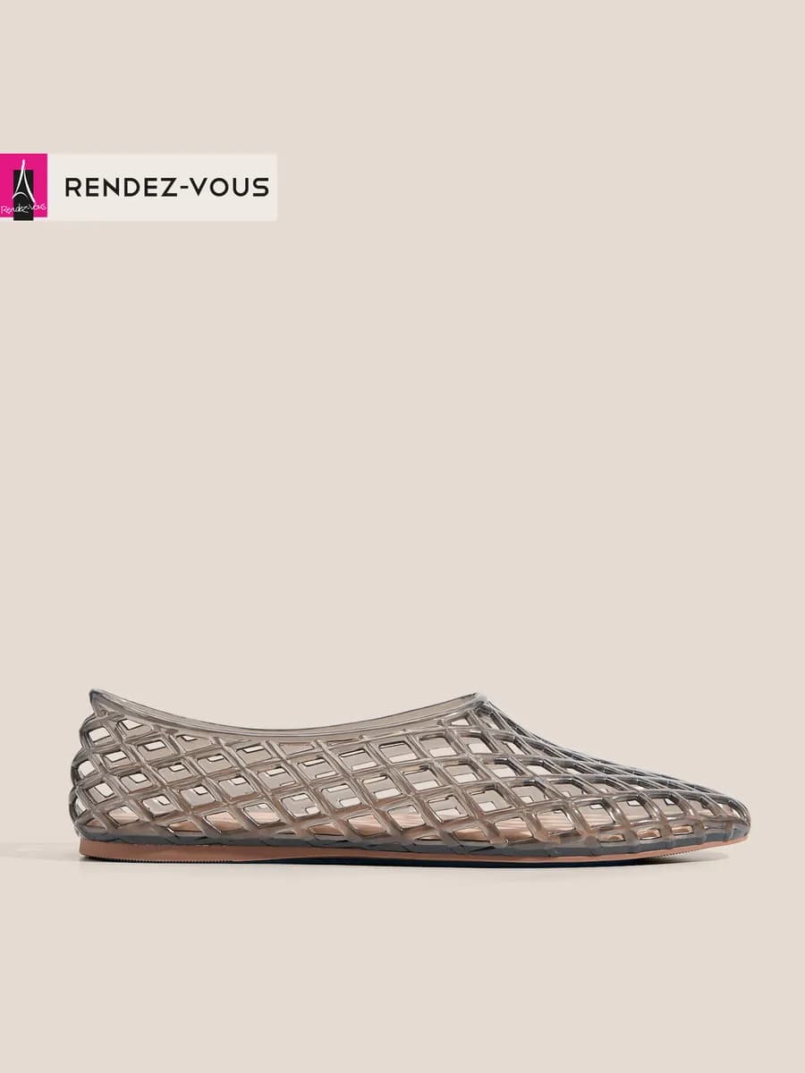 Балетки прозрачные