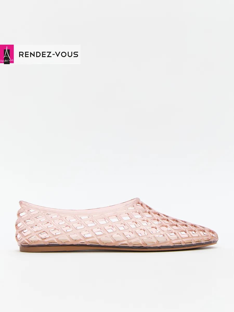 Балетки прозрачные