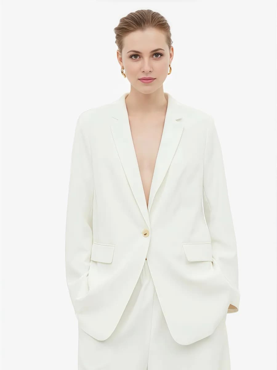 Пиджак однобортный блейзер классический