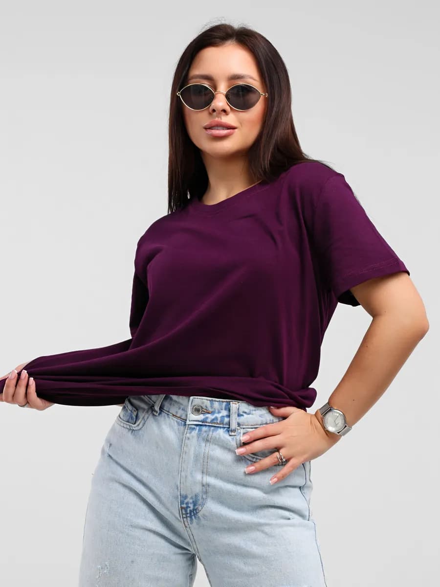 Футболка оверсайз хлопковая