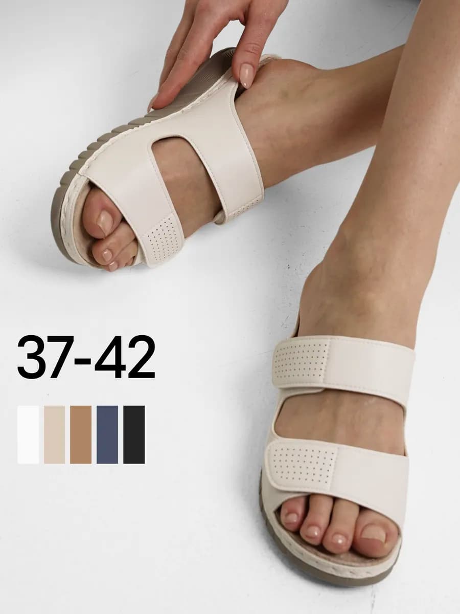 Шлепанцы летние ортопедические биркенштоки на платформе