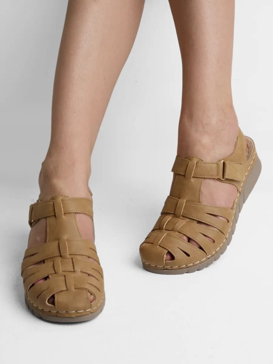 Босоножки сандалии летние с закрытым носом