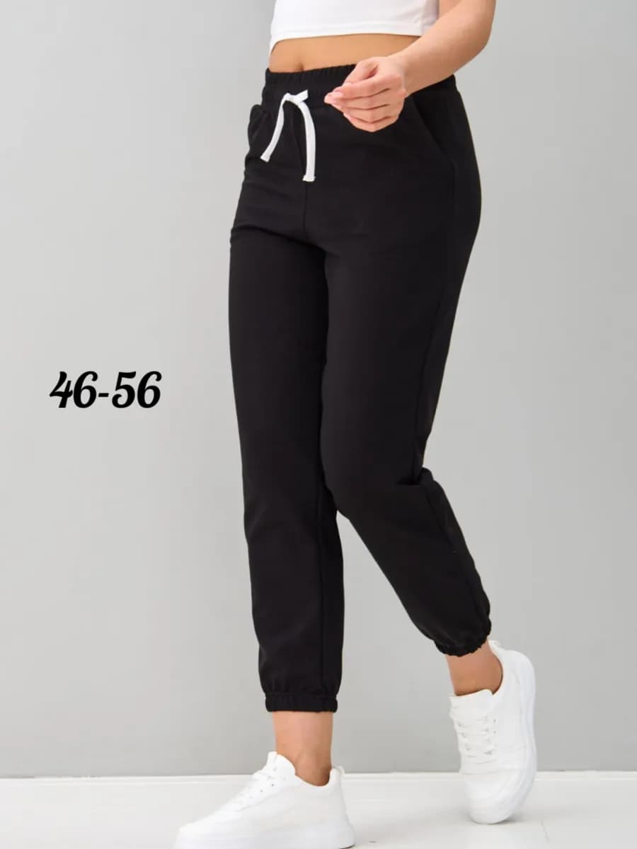 Спортивные брюки джоггеры на резинке - фото 1