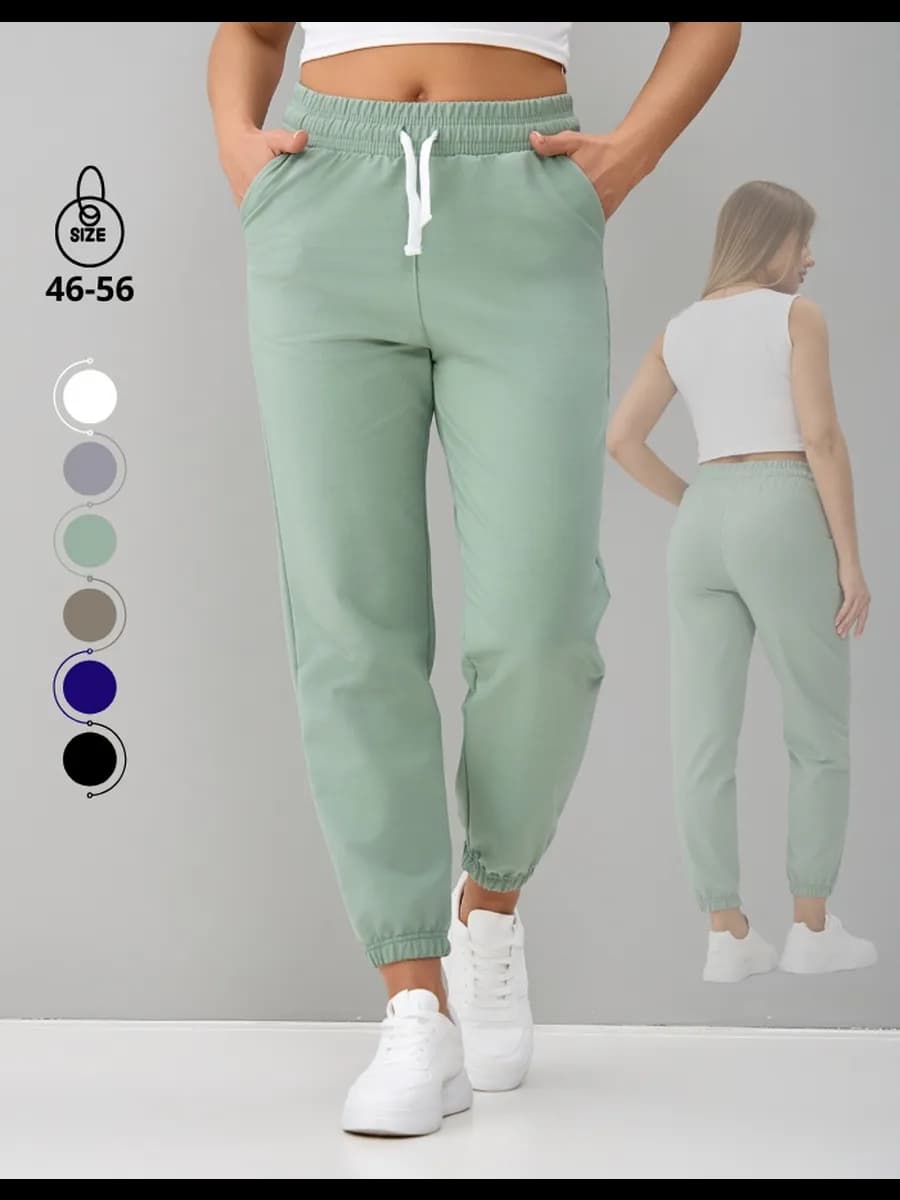 Спортивные брюки джоггеры на резинке