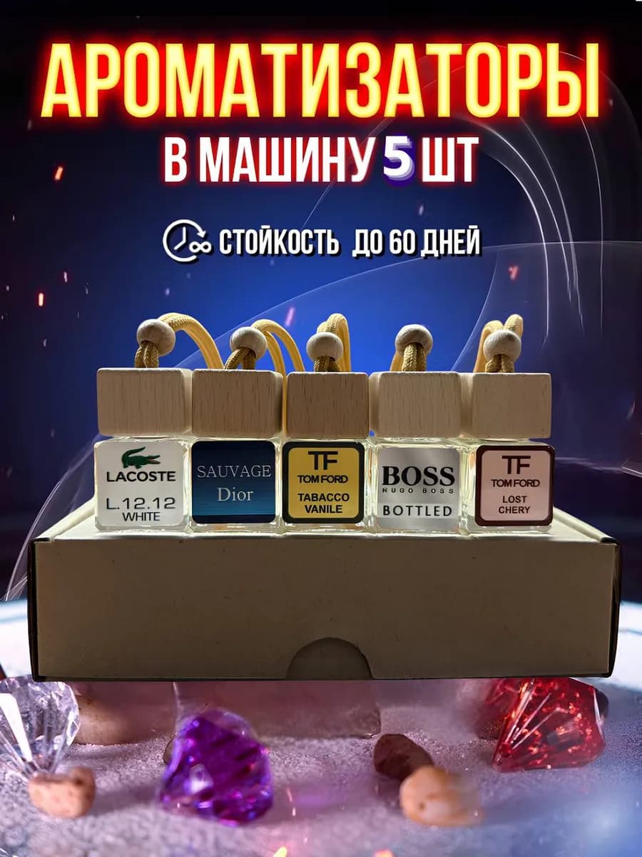 Ароматизатор в машину автопарфюм набор