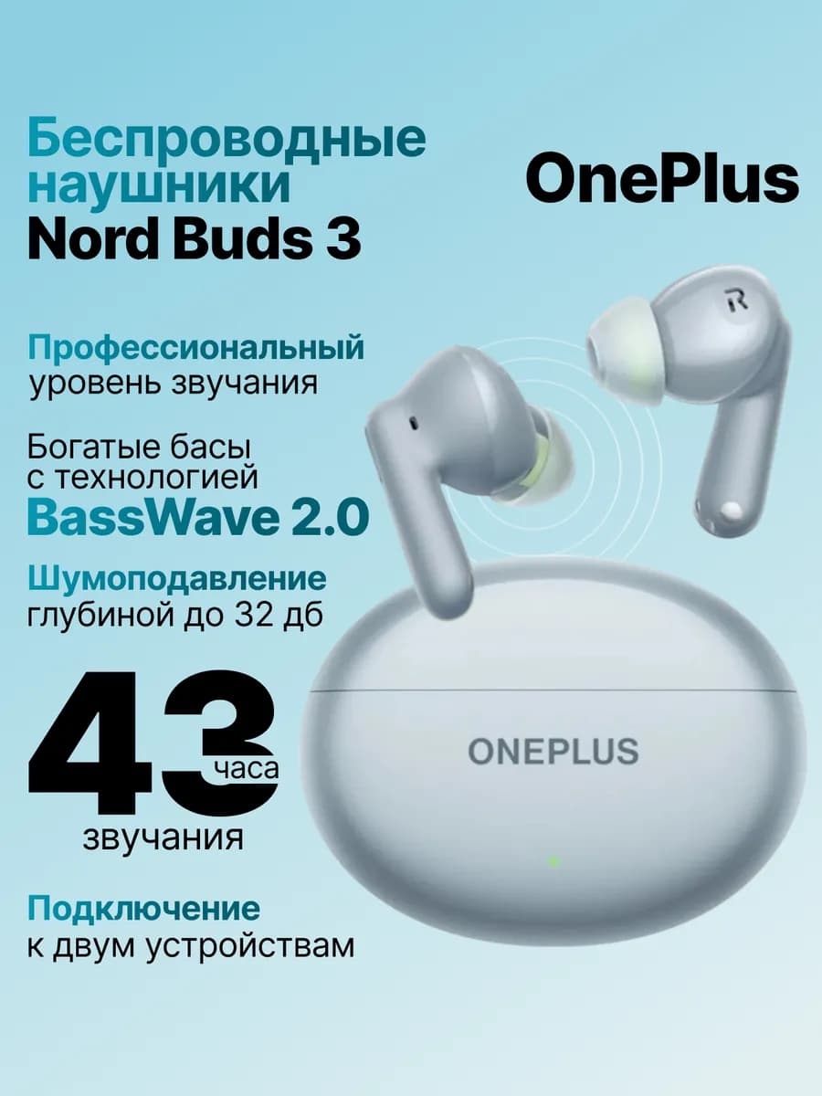 Наушники Nord Buds 3, E514A, беспроводные