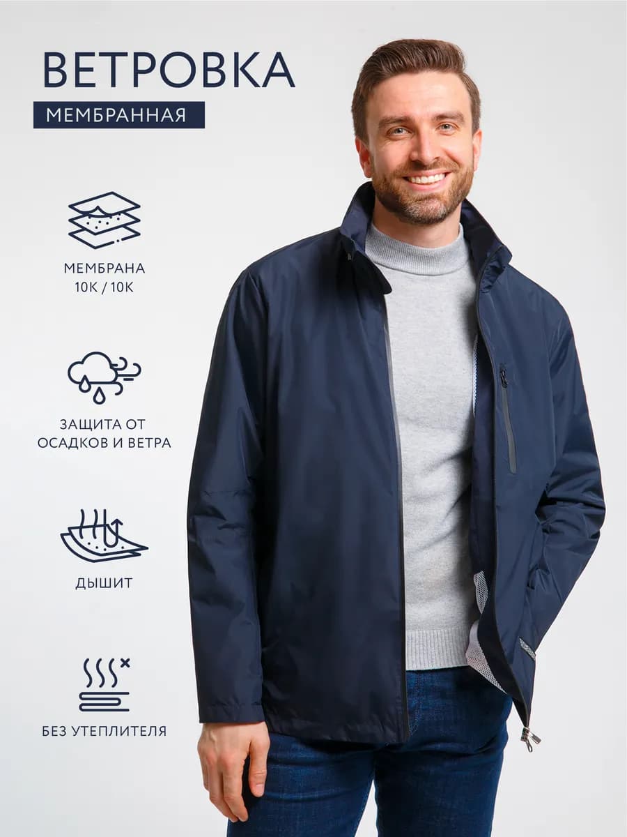 Мембранная куртка для весны - фото 1