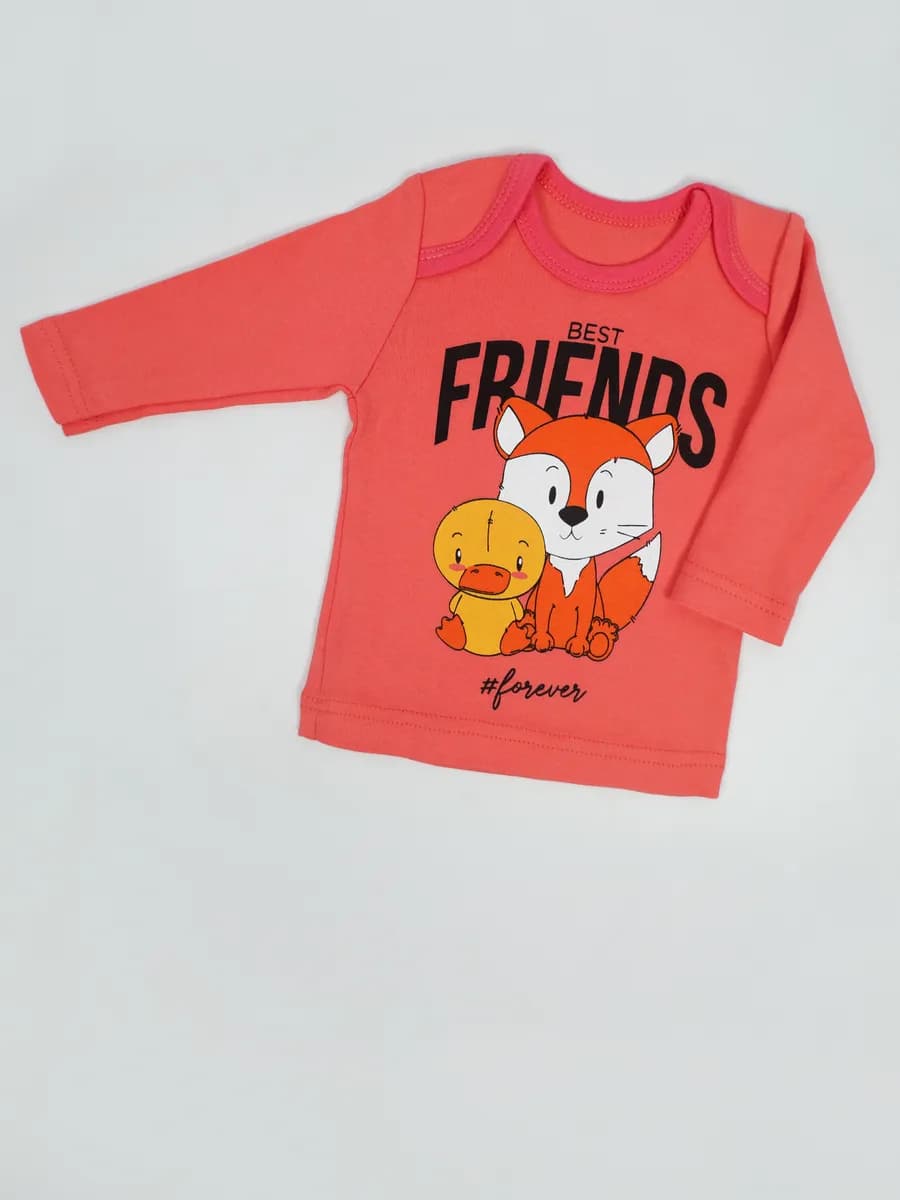 Футболка с длинным рукавом для малышей - фото 1