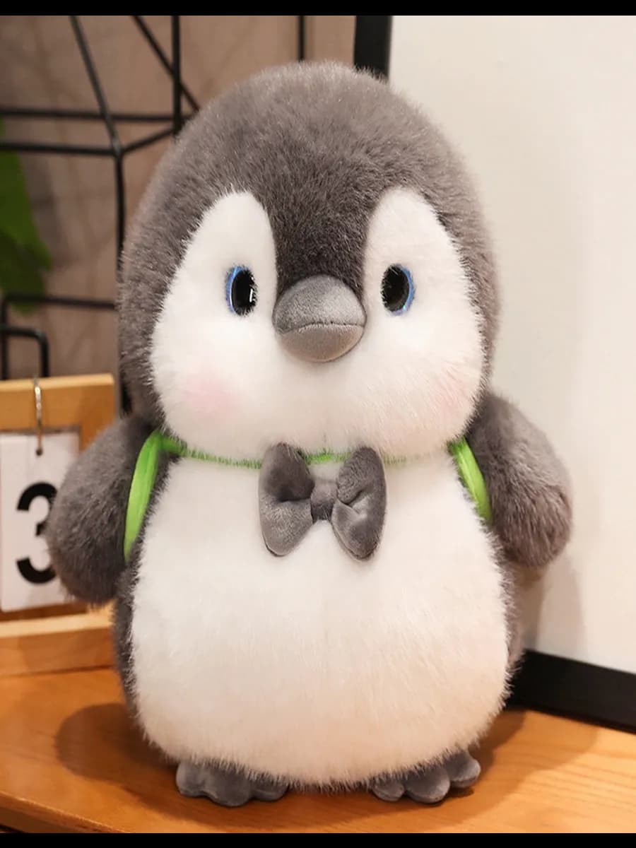 Мягкая игрушка пингвин мальчик 25 см