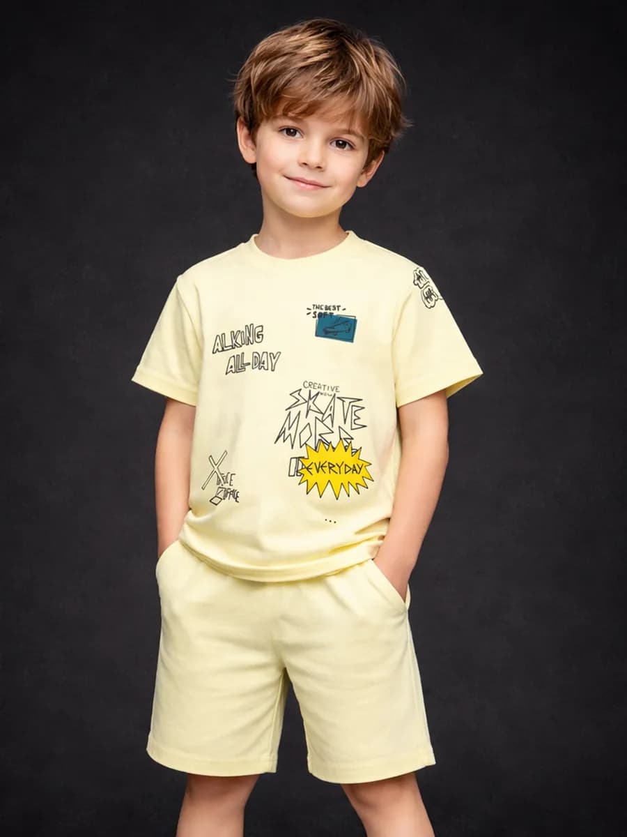 Костюм для мальчика с шортами