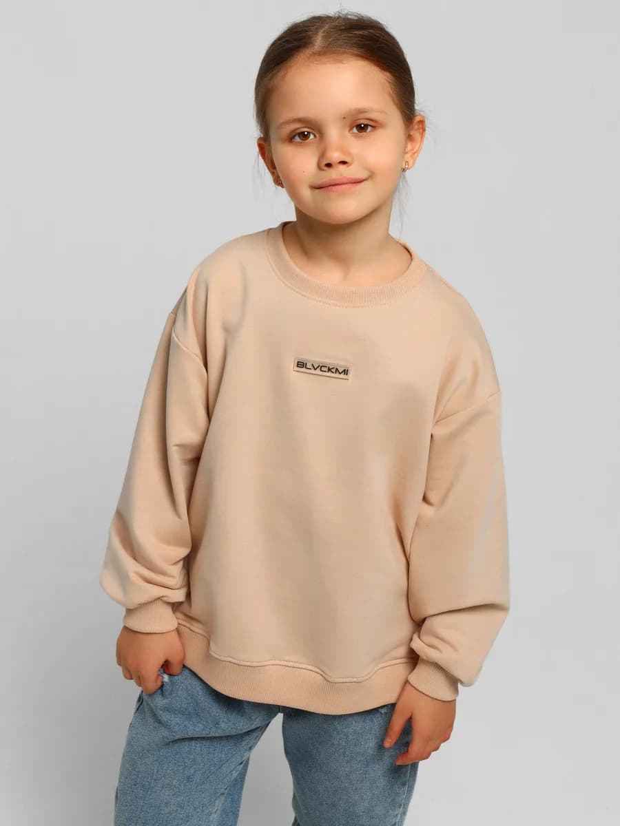 Свитшот оверсайз футер