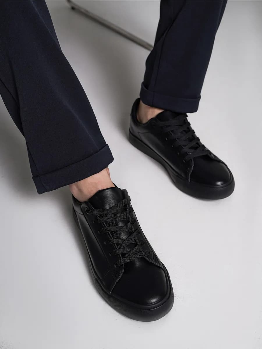 Кеды кожаные классические