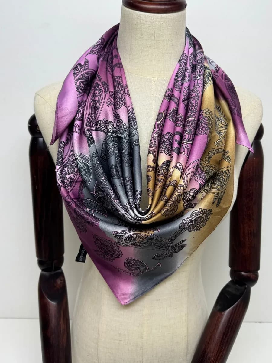 платок шелковый