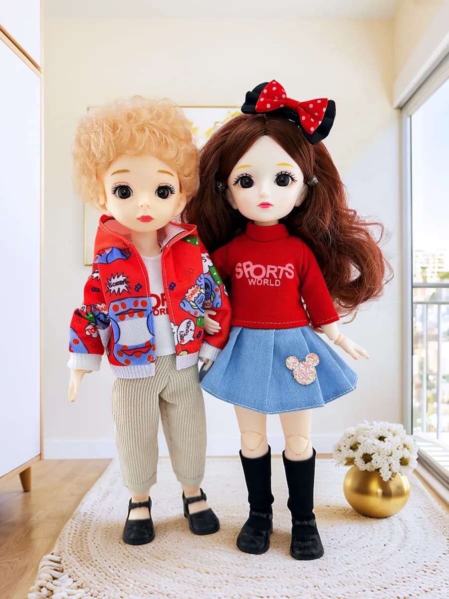 Куклы для девочек. Набор из 2 штук