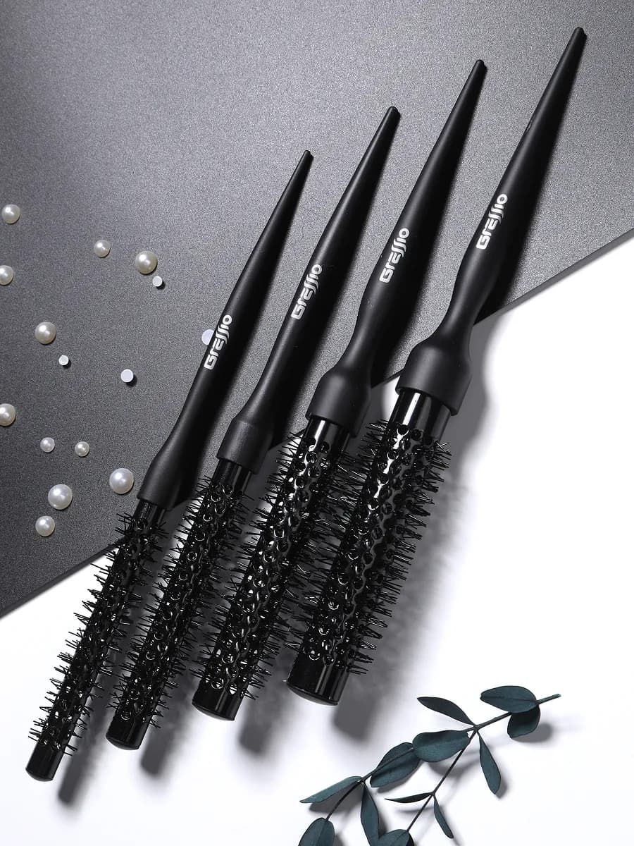 Брашинг расческа круглая для укладки набор