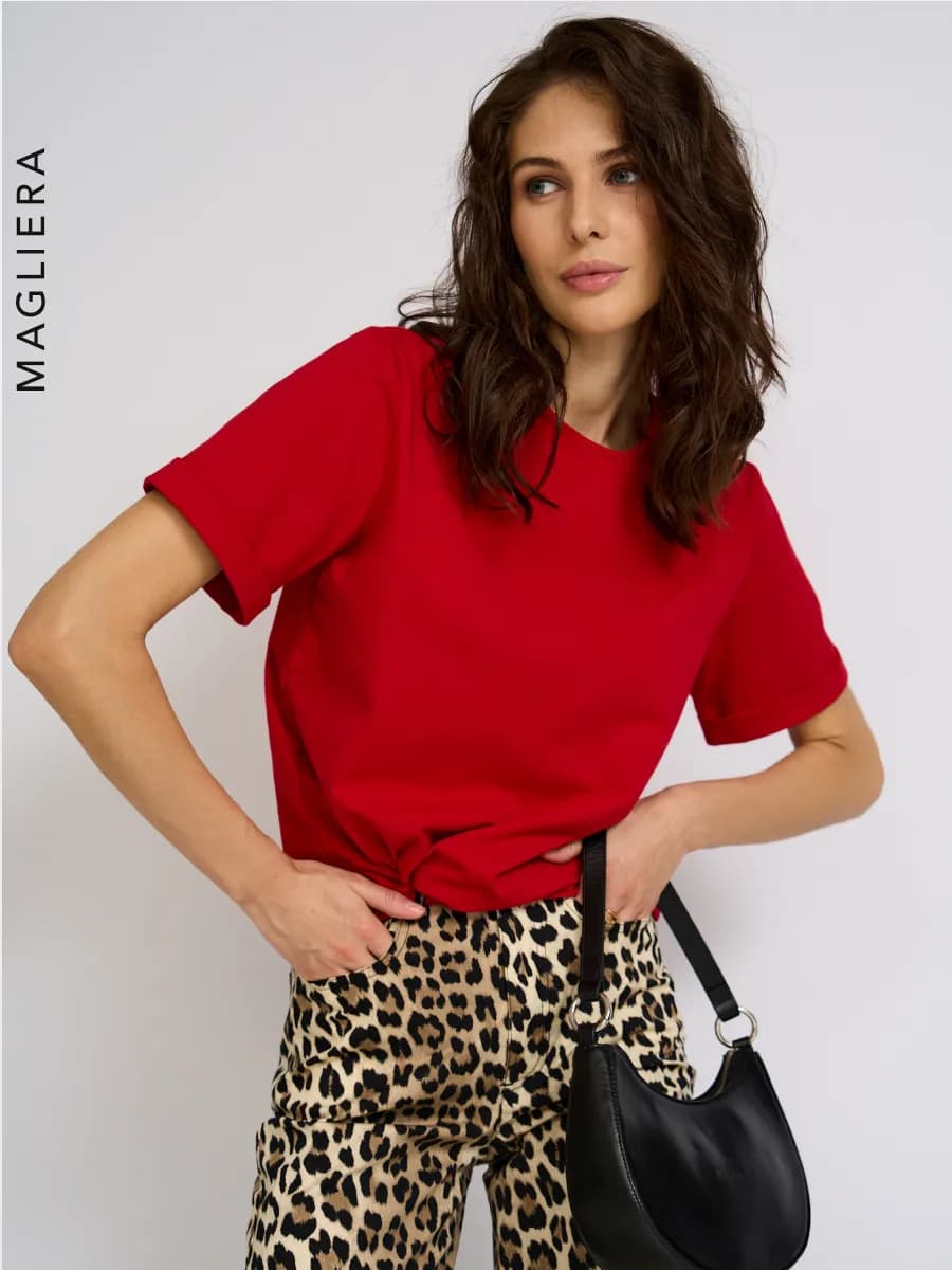 Футболка базовая оверсайз хлопок спортивная