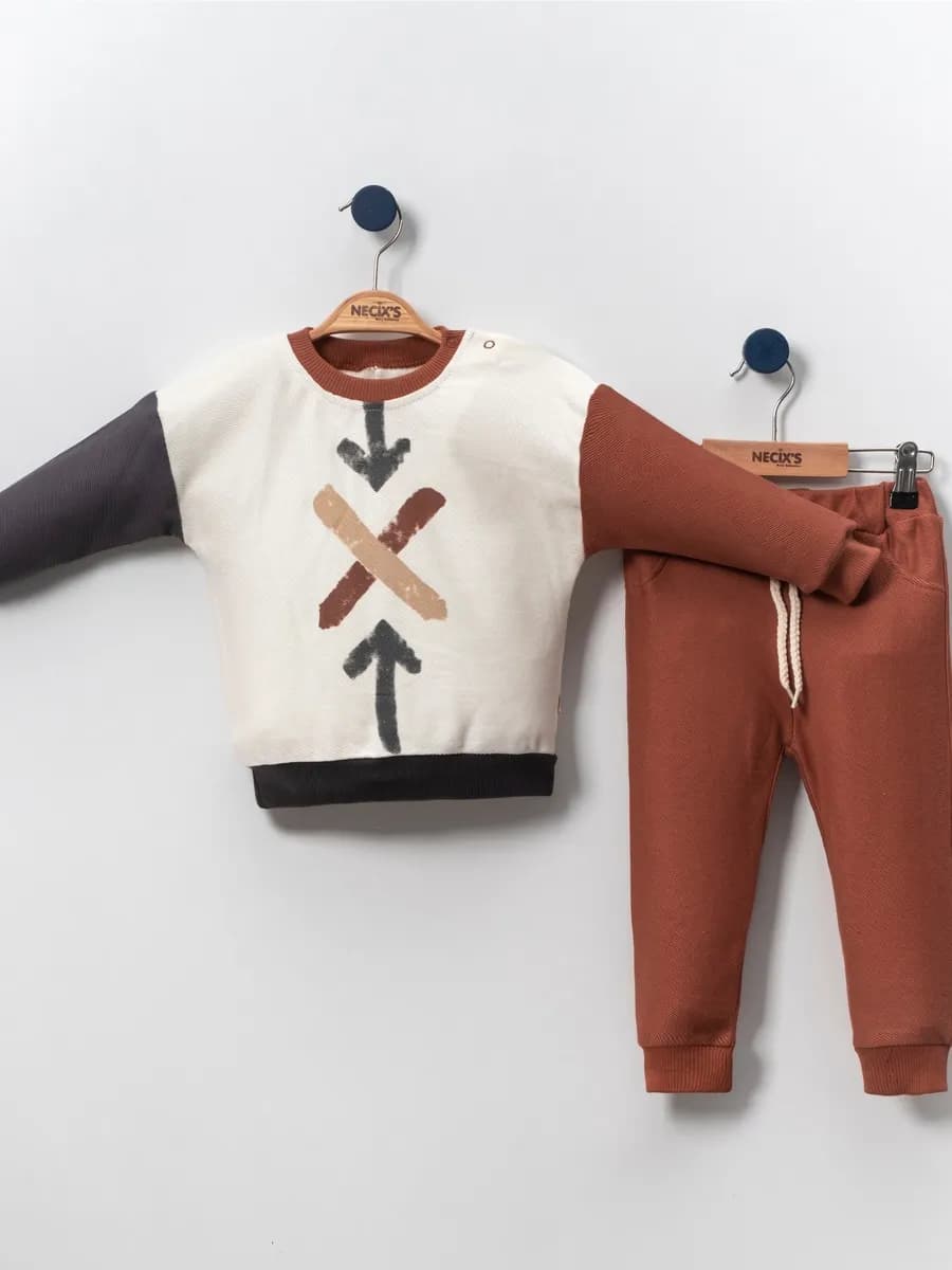 Костюм детский кофта и брюки - фото 1