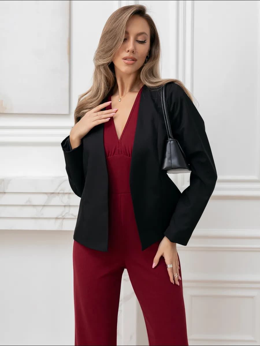 Пиджак приталенный трендовый