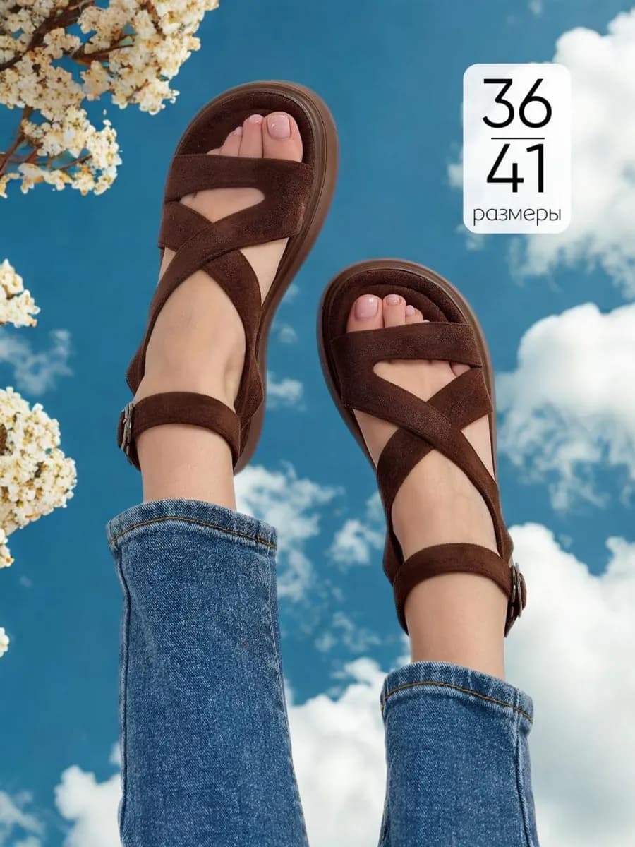 Босоножки летние на платформе