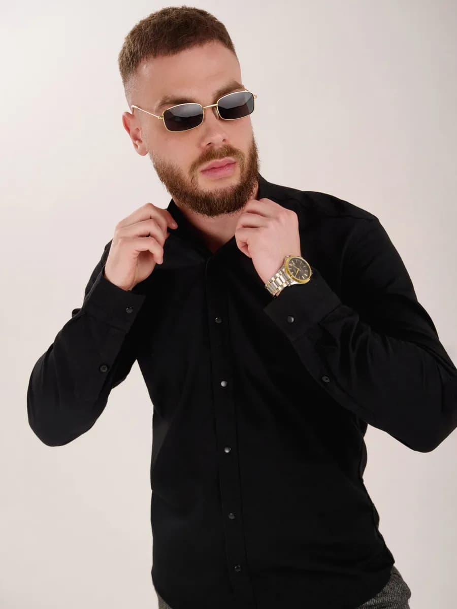 Рубашка с длинным рукавом