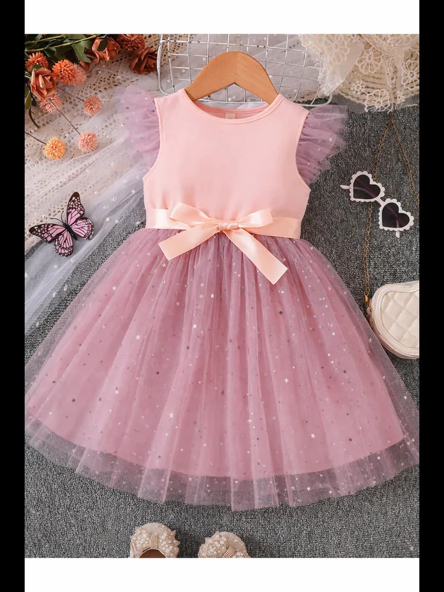 Платье нарядное с поясом