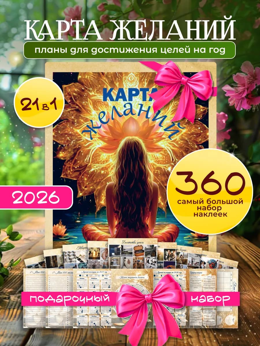 Карта желаний 2026 подарок подруге женщинам на 8 марта др