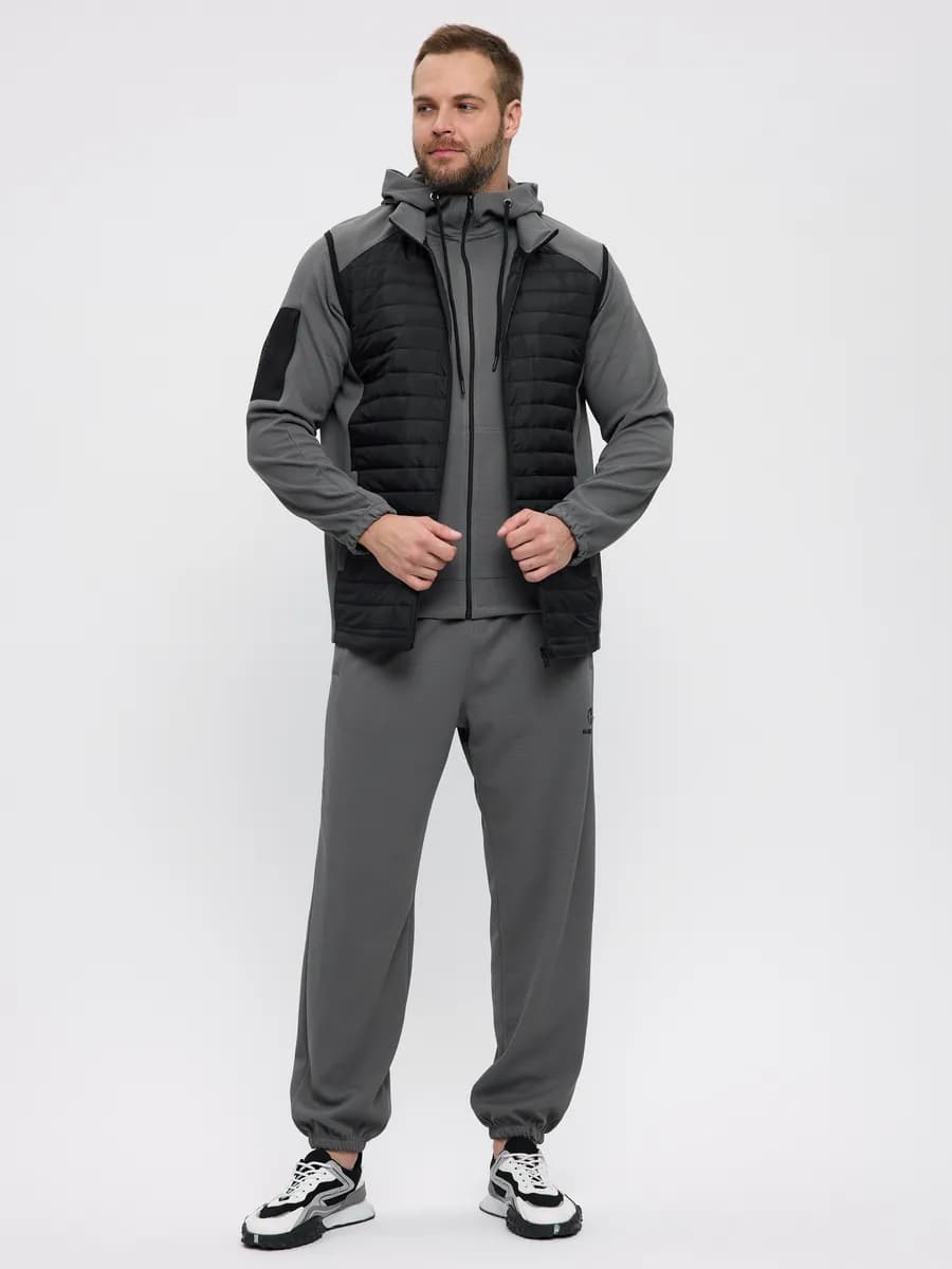 Спортивный костюм на молнии тройка - фото 1