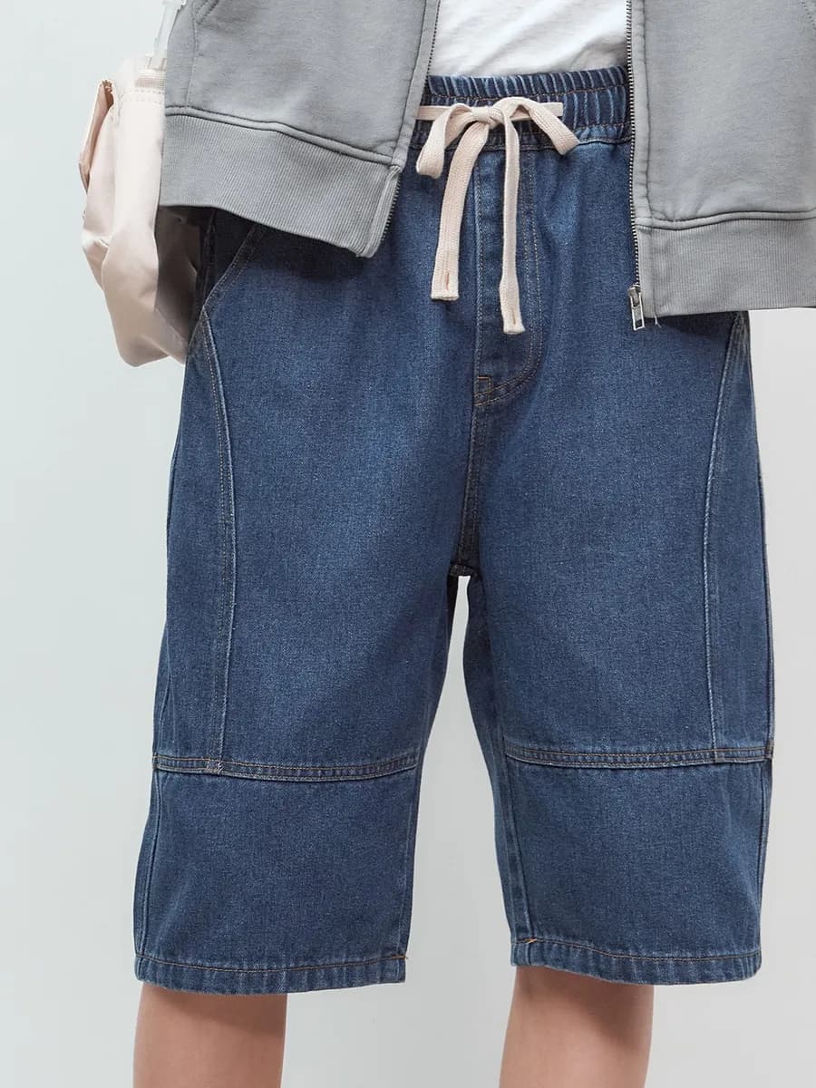 Шорты ДЖИНСОВЫЕ подростковые бермуды