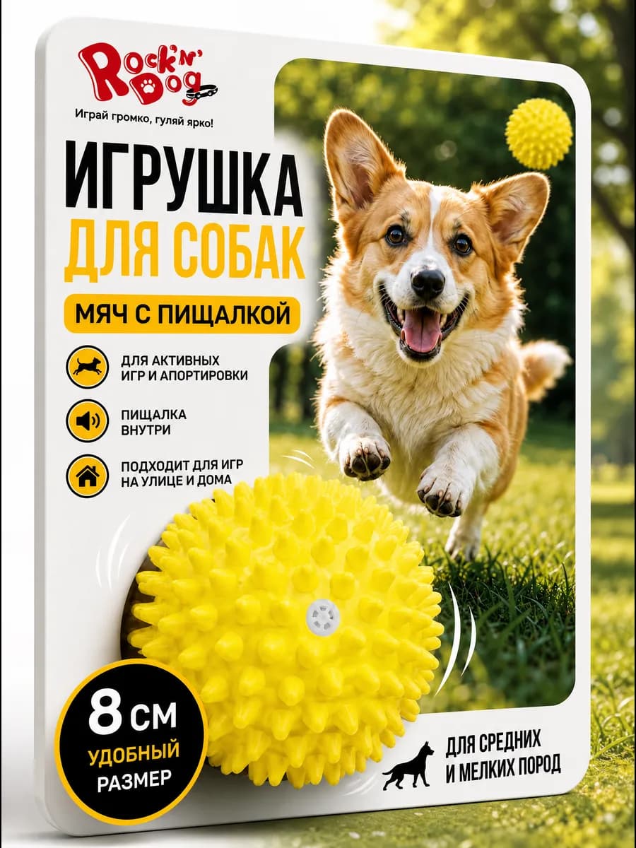 Игрушка для собак мелких и средних пород