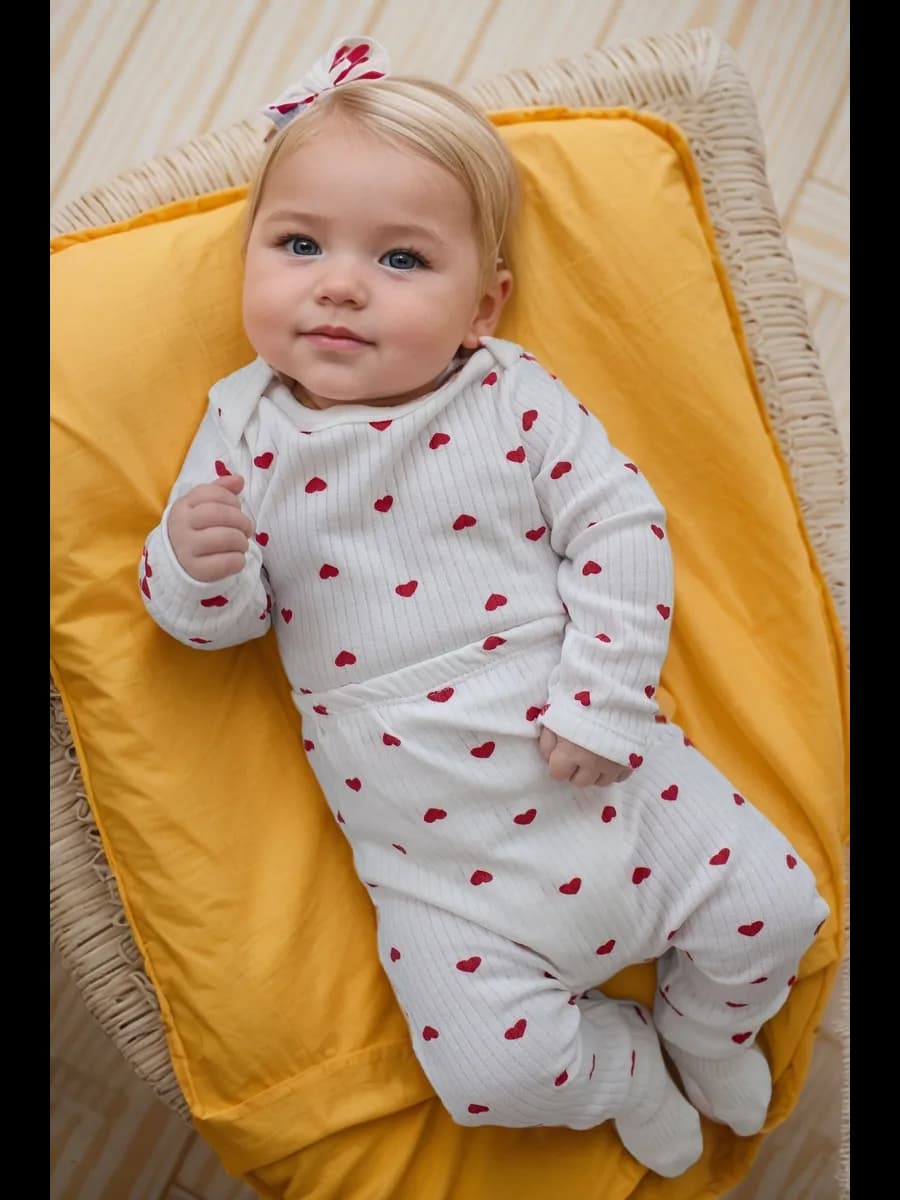 Костюм для новорожденного боди с длинным рукавом и штаны