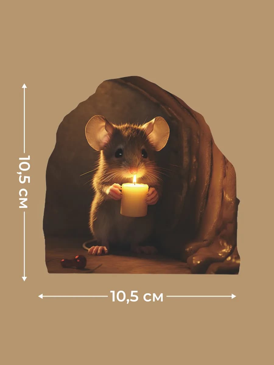 Забавная наклейка для розыгрыша