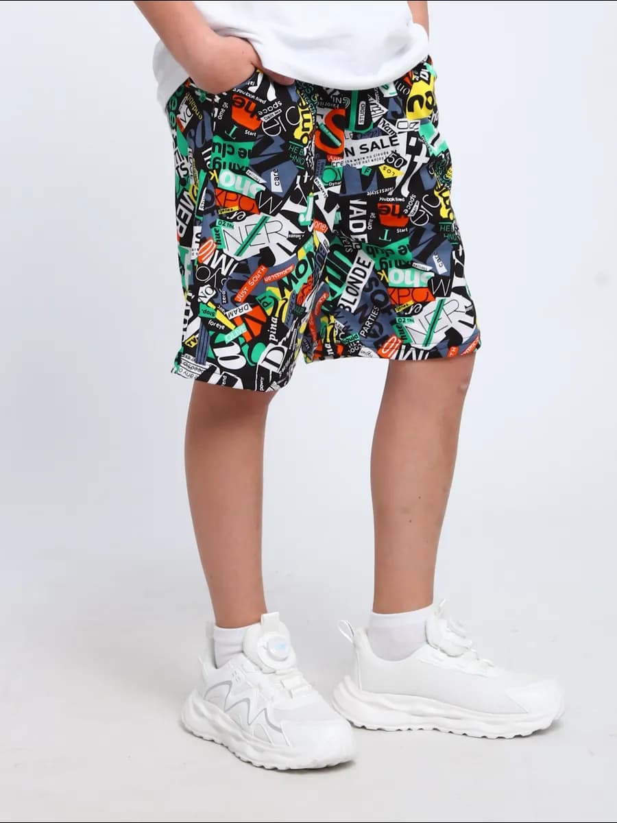 Домашние шорты оверсайз на подростка