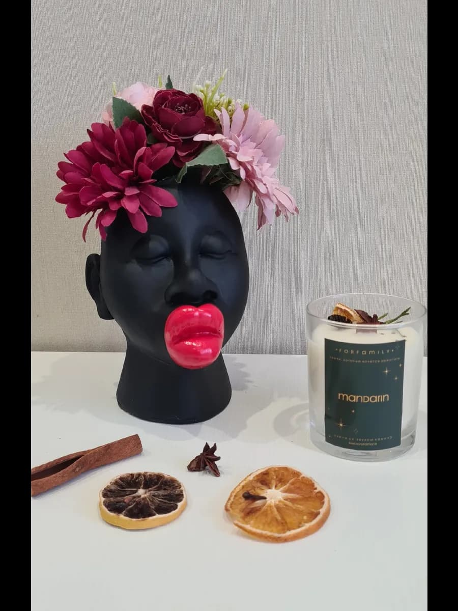 Кашпо-ваза африканка - фото 1