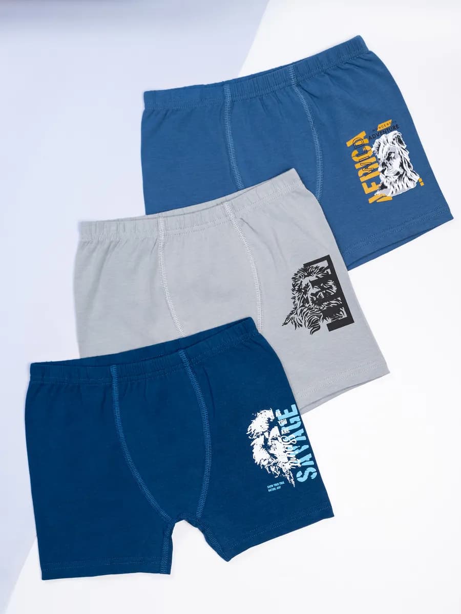 трусы детские боксеры набор 3 штуки