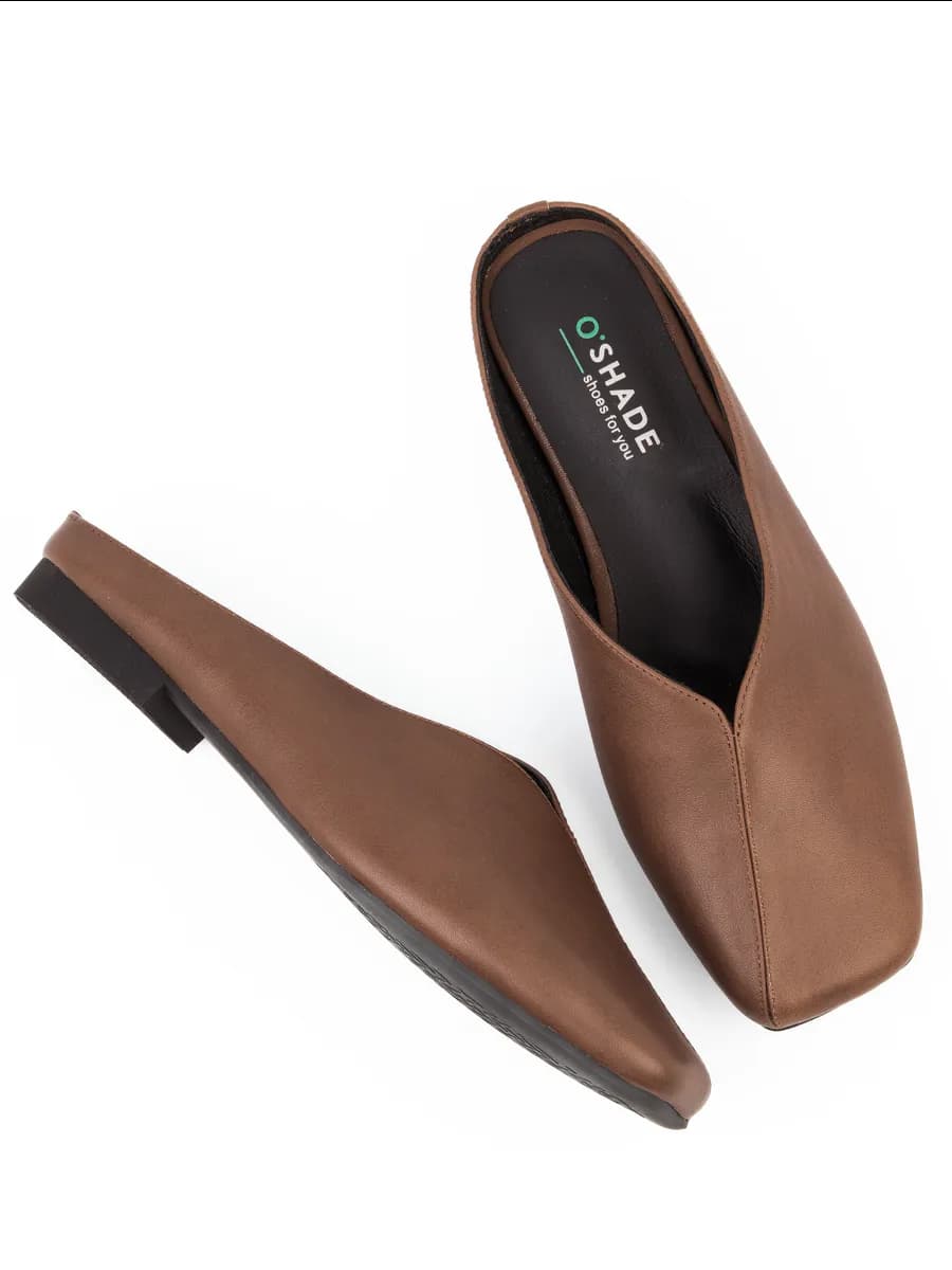 Мюли женские натуральная кожа