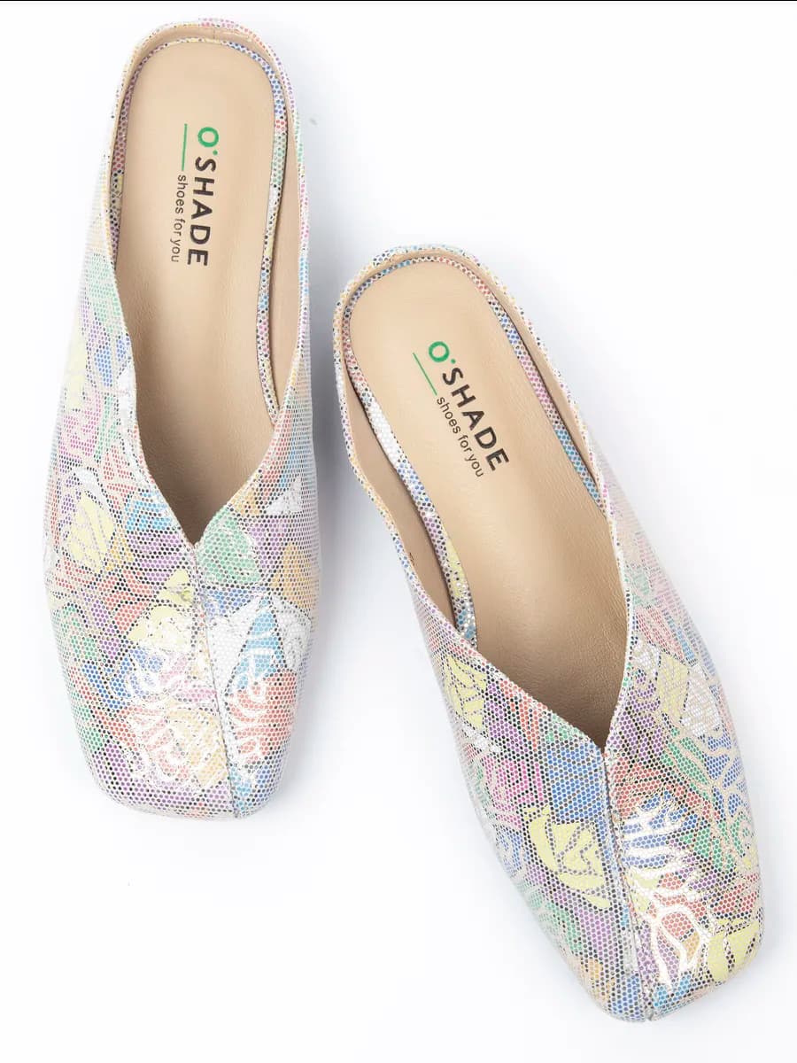 Мюли женские без каблука