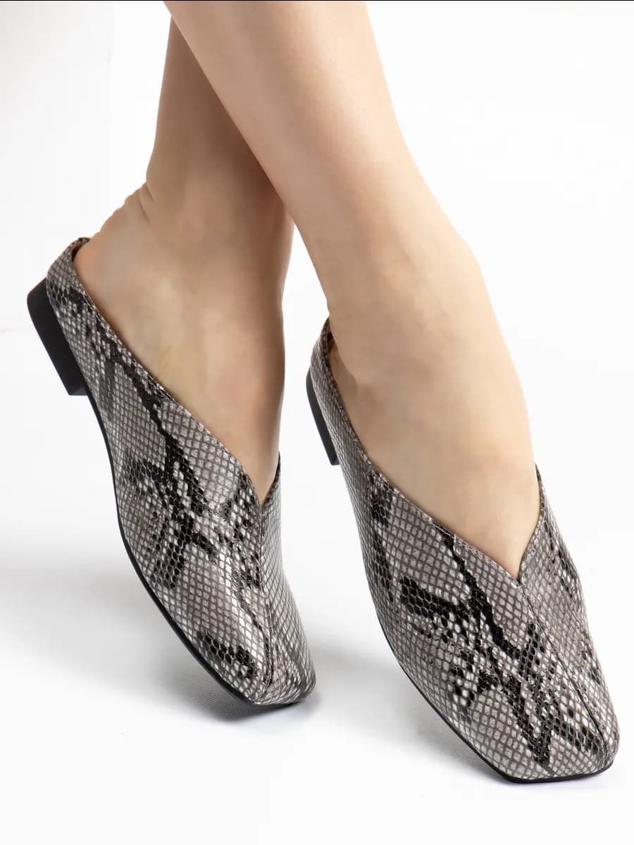 Мюли женские без каблука