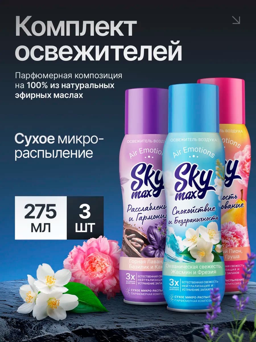 Освежитель воздуха сухое распыление аэрозольный