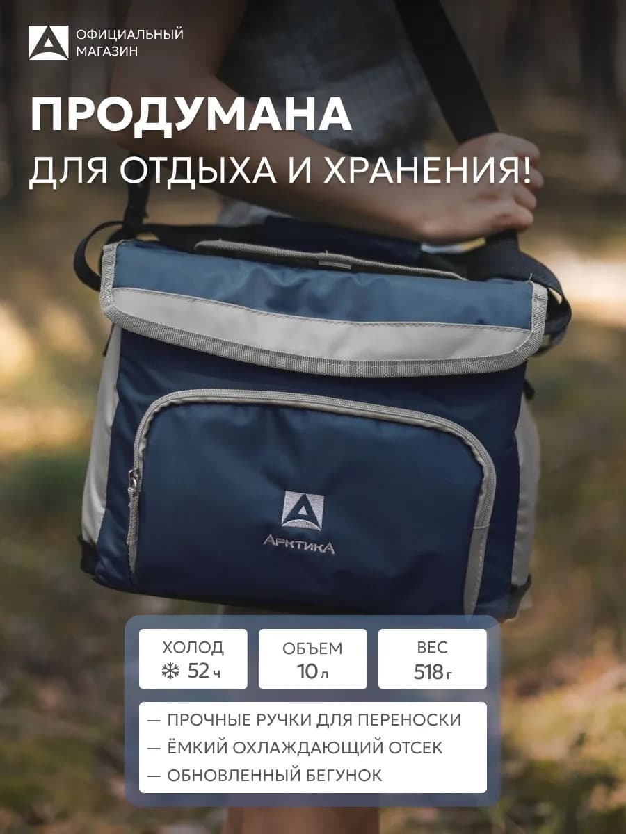 Термосумка холодильник маленькая 10 л