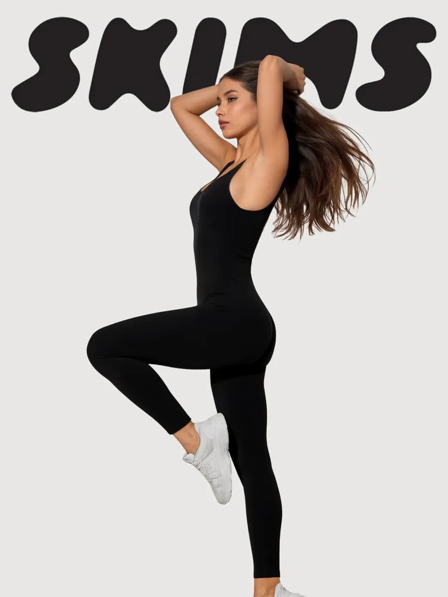 Комбинезон спортивный для фитнеса йоги