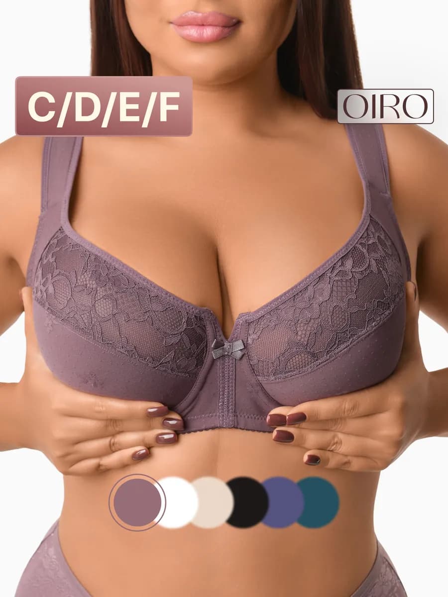 Бюстгальтер кружевной большие размеры - фото 1