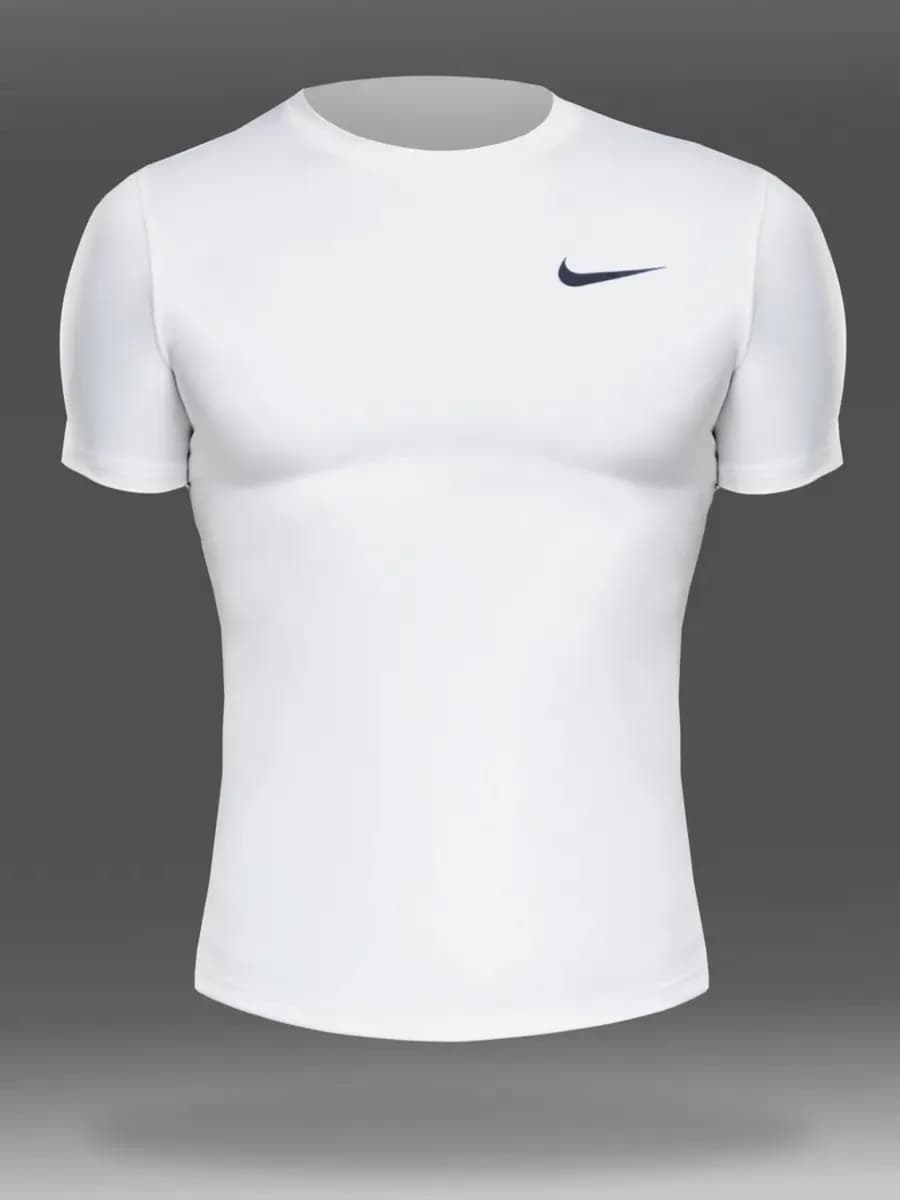 Футболка спортивная обтягивающая рашгард